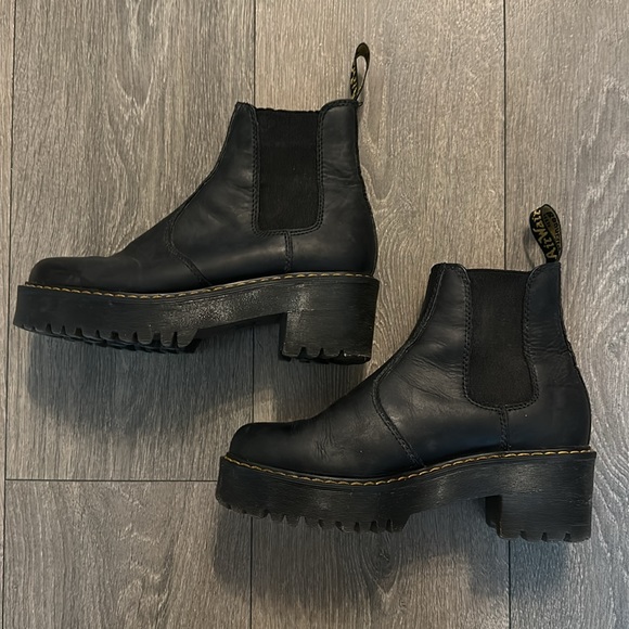 Dr. Martens Black Rometty Chelsea Boots - US 6 EU 37 - Picture 7 of 7